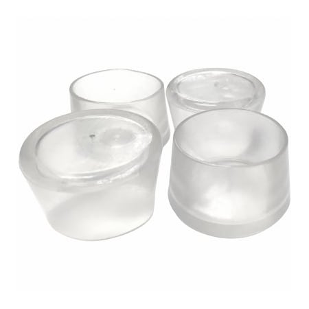 Shepherd Hardware 4PK 112 CLR Leg Tip 6214